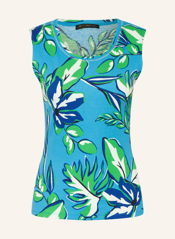 Betty Barclay Top BLUE/ GREEN/ WHITE