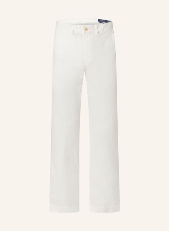 POLO RALPH LAUREN Chinos straight fit with linen ECRU