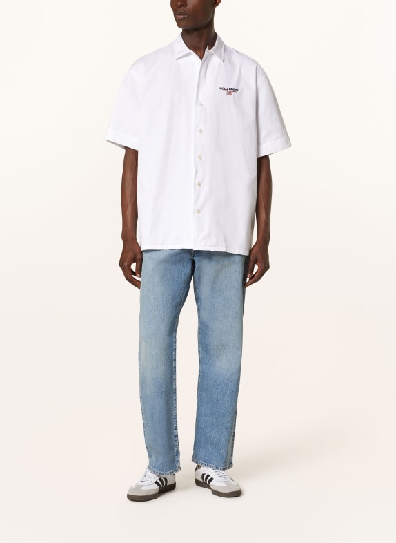 POLO SPORT RALPH LAUREN Overhemd met korte mouwen Comfort Fit WIT