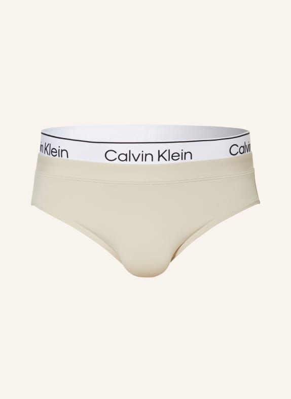 Calvin Klein Koupací slipy KRÉMOVÁ