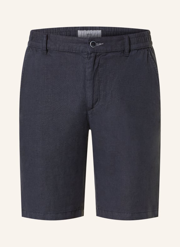 BRAX Linen shorts BALU modern fit DARK BLUE