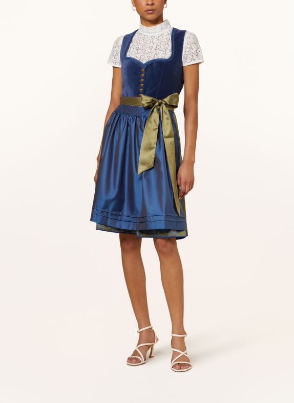 KRÜGER Dirndl DUNKELBLAU/ BLAU/ GRÜN