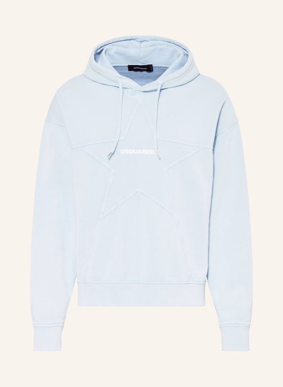 DSQUARED2 Hoodie LIGHT BLUE/ WHITE