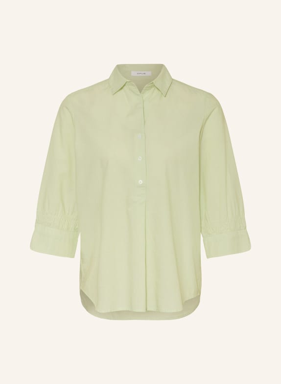 OPUS Shirt blouse FORTA with 3/4 sleeves MINT