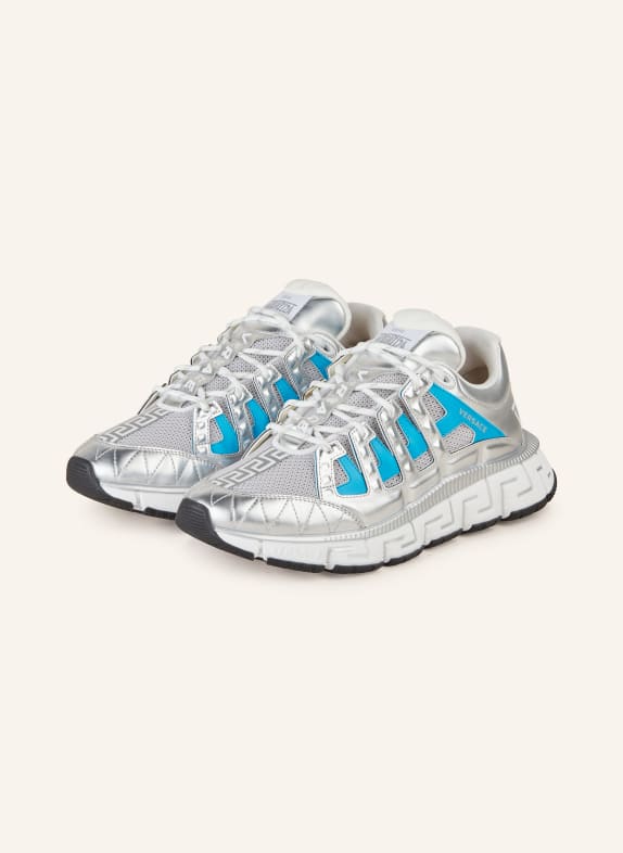 VERSACE Sneakers TRIGERCA SILVER/ BLUE