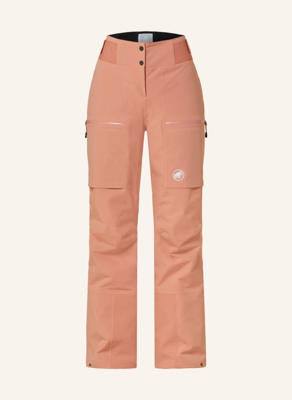 MAMMUT Gefütterte Hardshellhose STONEY HELLORANGE