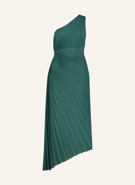 V by Vera Mont Cocktail dress with glitter thread and cut-out TEAL