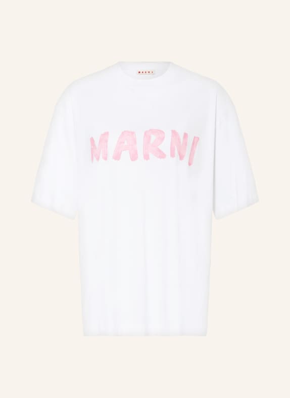 MARNI T-Shirt WEISS/ ROSA