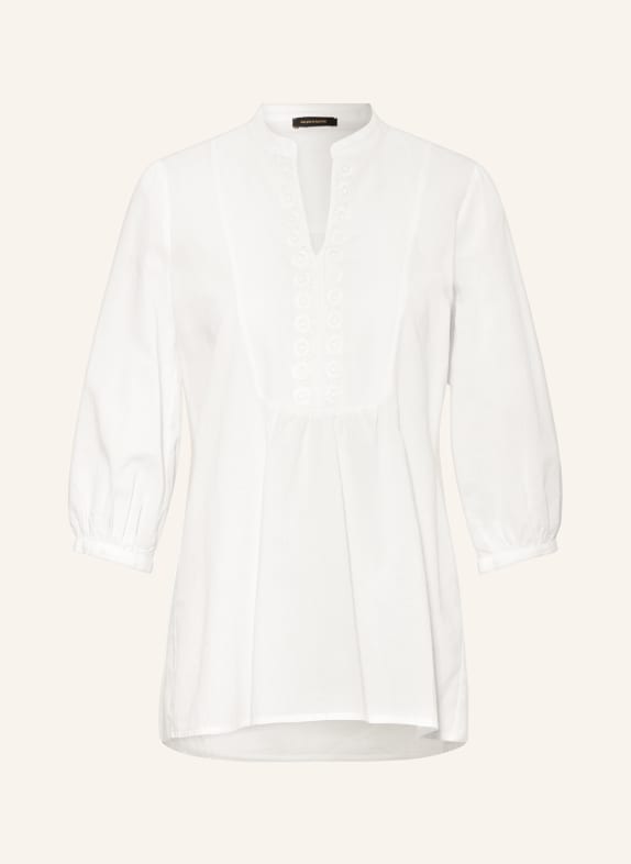 MORE & MORE Shirt blouse with 3/4 sleeves WHITE