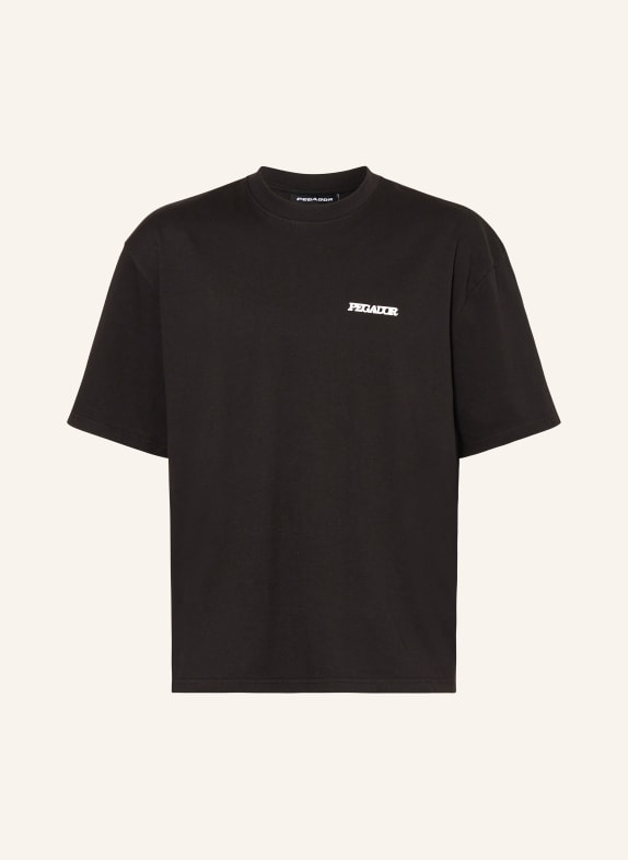 PEGADOR Oversized shirt BASS BLACK
