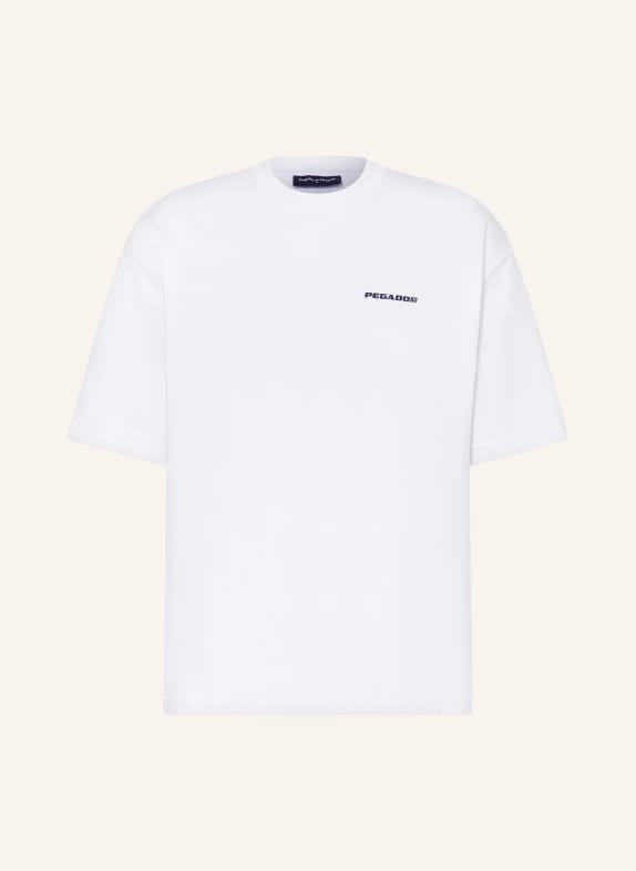 PEGADOR Oversized shirt WHITE