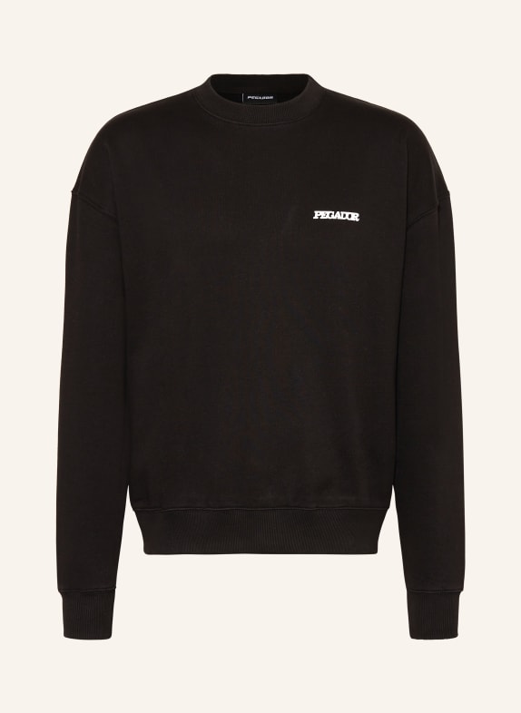 PEGADOR Oversized sweatshirt BASS BLACK