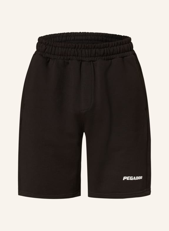 PEGADOR Sweat shorts BLACK