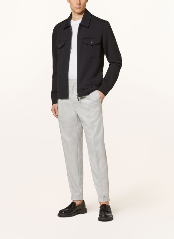 REISS Pantaloni BRIGHTON Relaxed Fit GRI