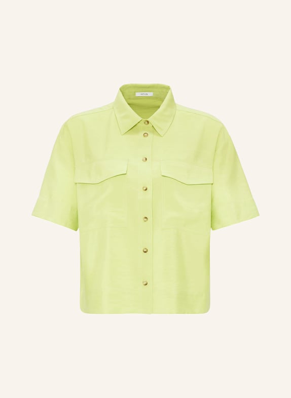 OPUS Shirt blouse FRENA LIGHT GREEN