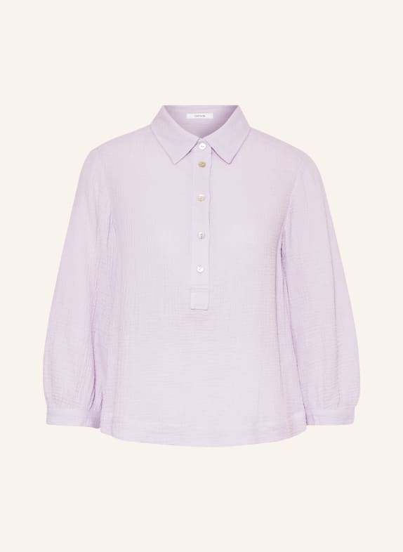 OPUS Shirt blouse FUKIDA with 3/4 sleeves LIGHT PURPLE