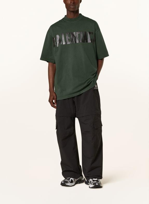 BALENCIAGA T-shirt GROEN / NOIR