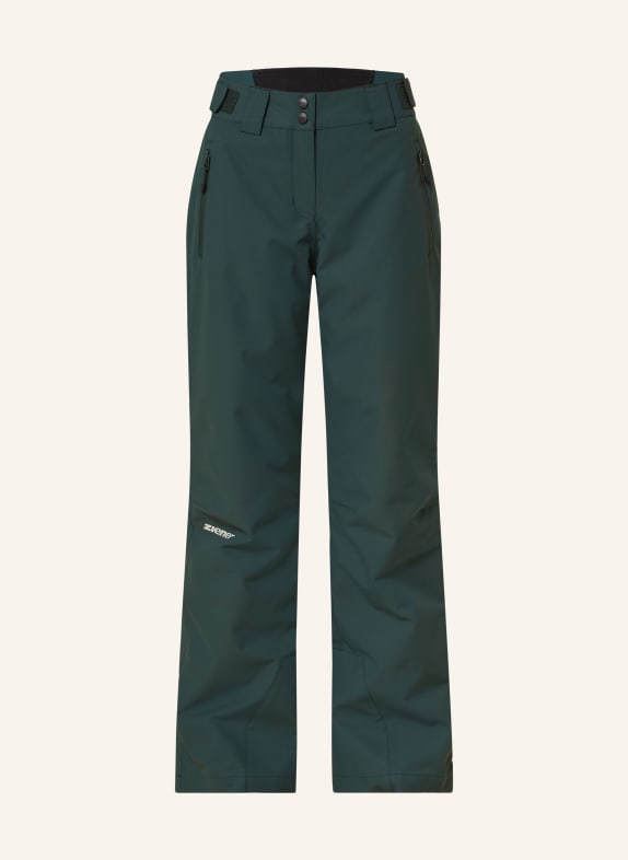 Ziener Skihose PINNI DUNKELGRÜN
