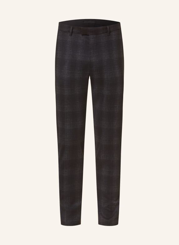 DRYKORN Suit trousers PIET_SK extra slim fit BLACK/ DARK GRAY