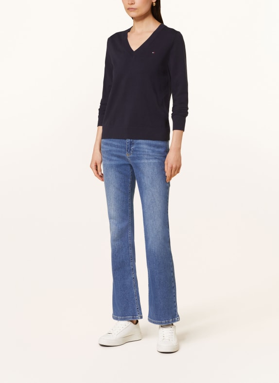 TOMMY HILFIGER trui DONKERBLAUW