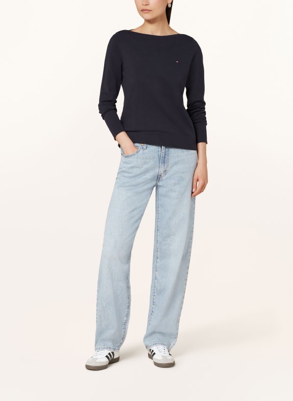 TOMMY HILFIGER trui DONKERBLAUW