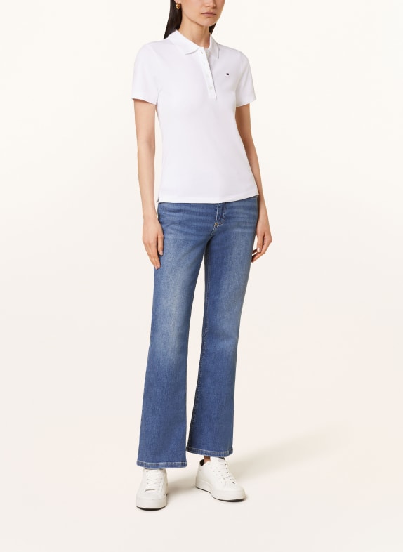 TOMMY HILFIGER Piqué poloshirt WIT