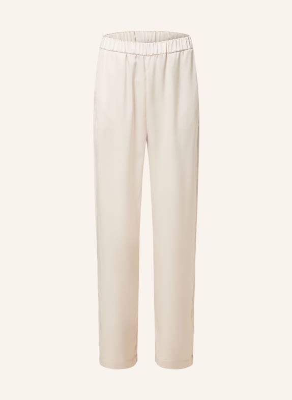 darling harbour Satin trousers CREME