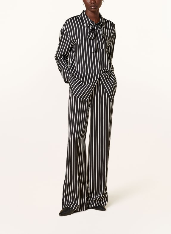 MRS & HUGS marlene broek ZWART / WIT