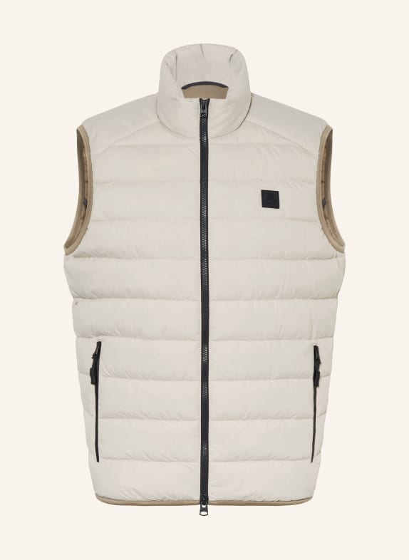 Marc O'Polo Quilted vest LIGHT GRAY