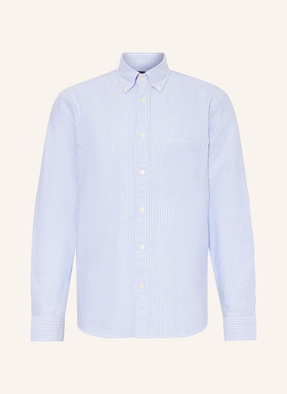 Marc O'Polo Hemd Regular Fit HELLBLAU/ WEISS