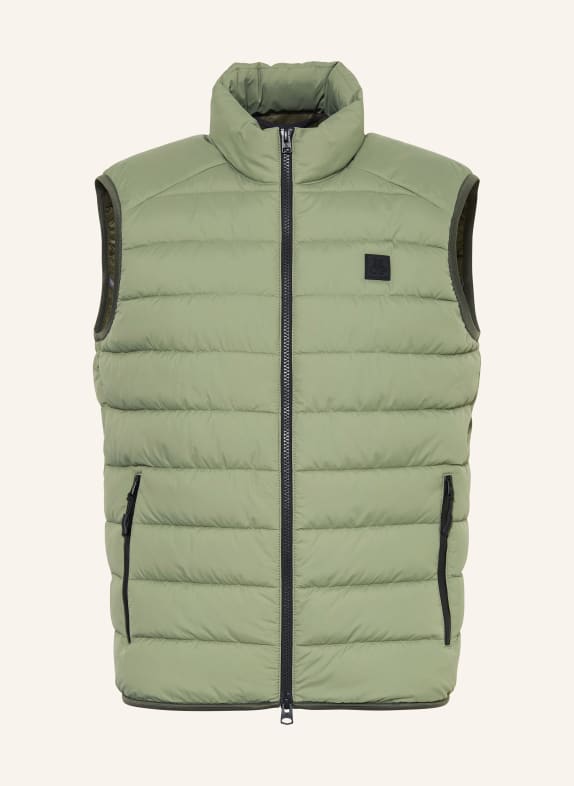 Marc O'Polo Quilted vest LIGHT GREEN