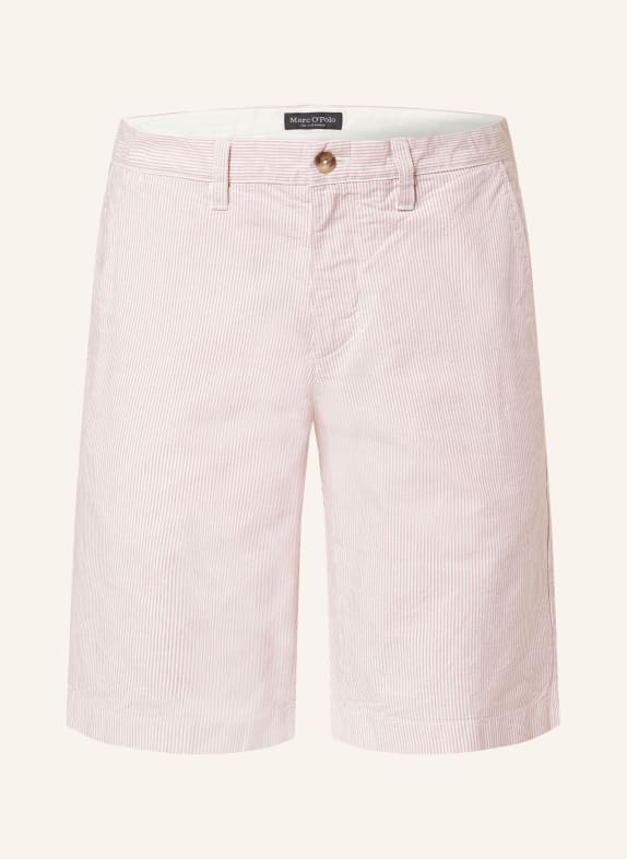 Marc O'Polo Shorts regular fit WHITE/ LIGHT RED