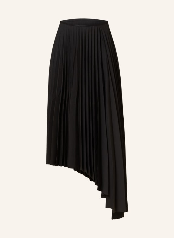 COS Pleated skirt FRIESLA BLACK