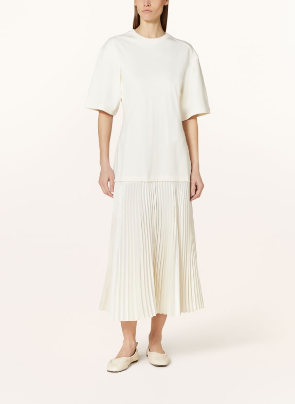 COS Dress in mixed materials WHITE