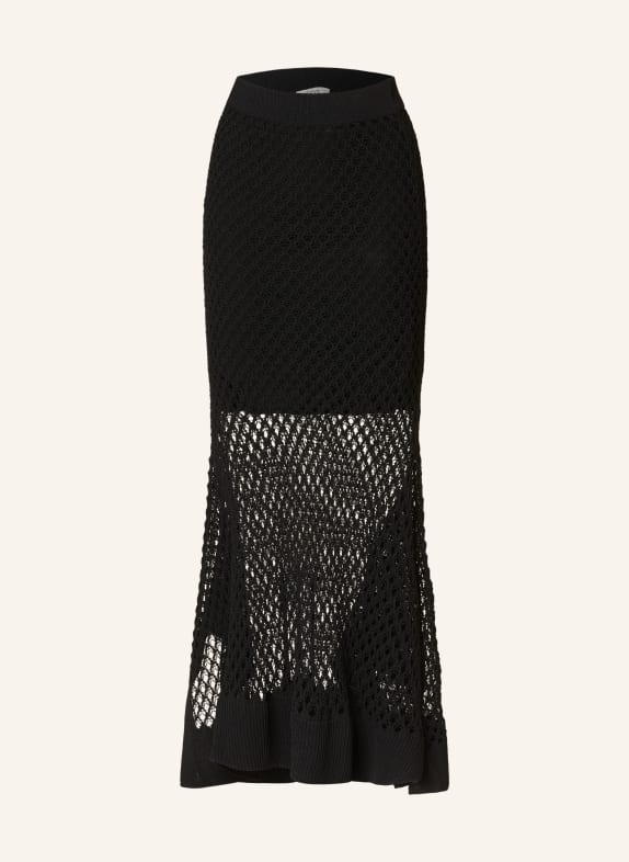COS Knit skirt BLACK