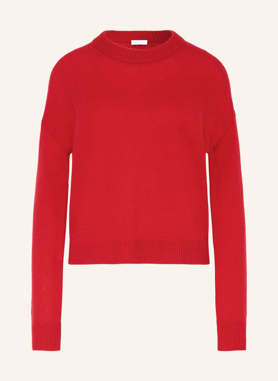 MRS & HUGS Pullover mit Cashmere ROT