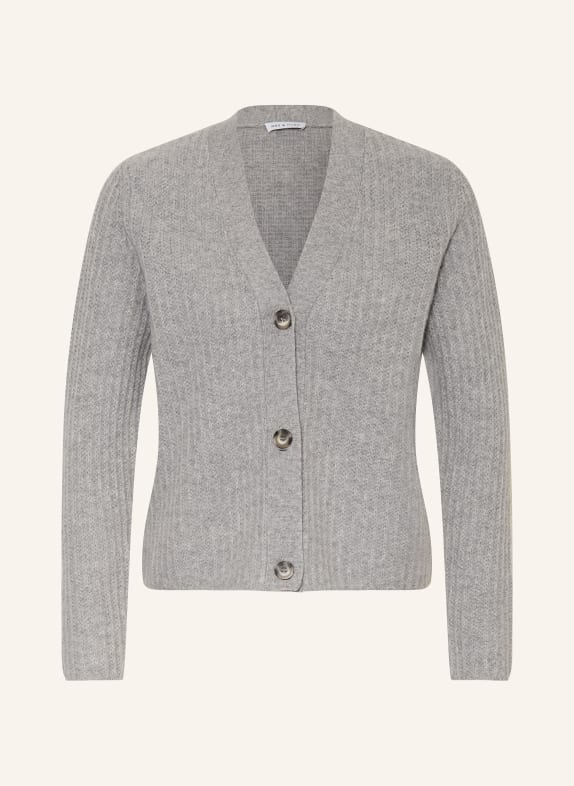 MRS & HUGS Cardigan with cashmere GRAY