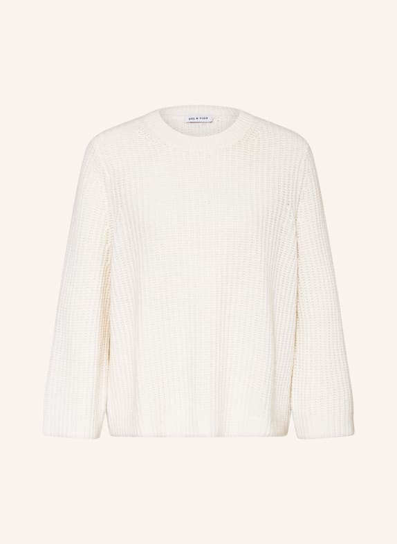 MRS & HUGS Pullover mit Cashmere CREME