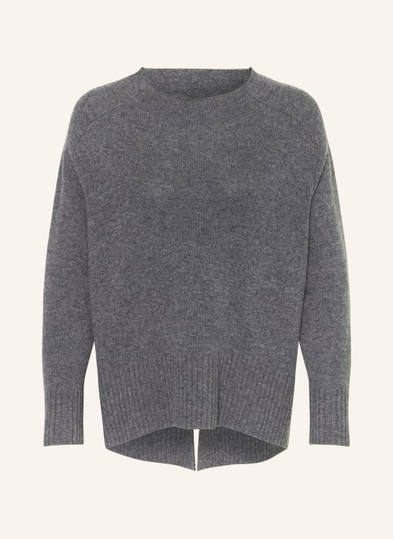 MRS & HUGS Pullover mit Cashmere GRAU