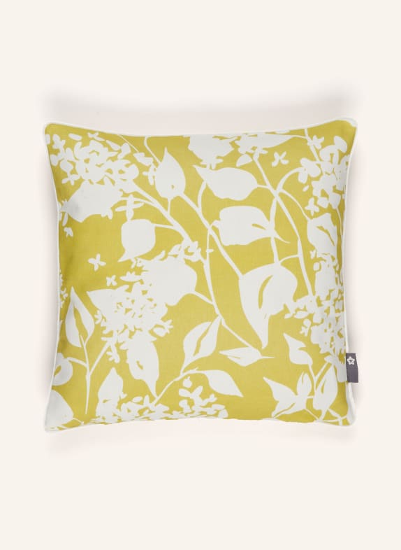 pichler Decorative cushion cover LIVIA DARK YELLOW/ WHITE