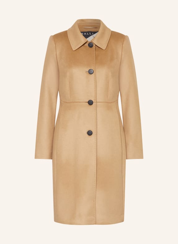 FUCHS SCHMITT Wollmantel CAMEL