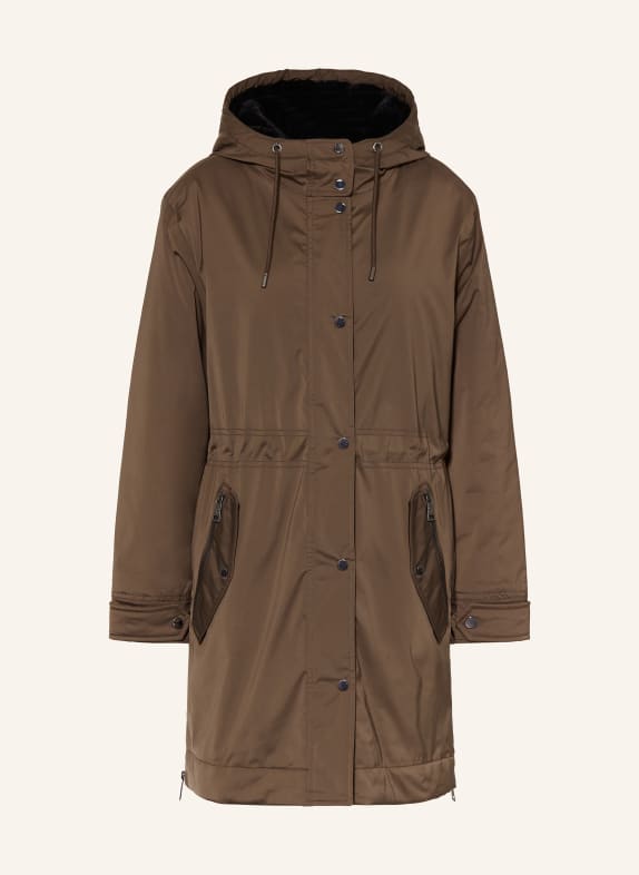 FUCHS SCHMITT Parka mit Kunstfell und -15% Gutscheine und Aktionen sichern DUNKELBRAUN