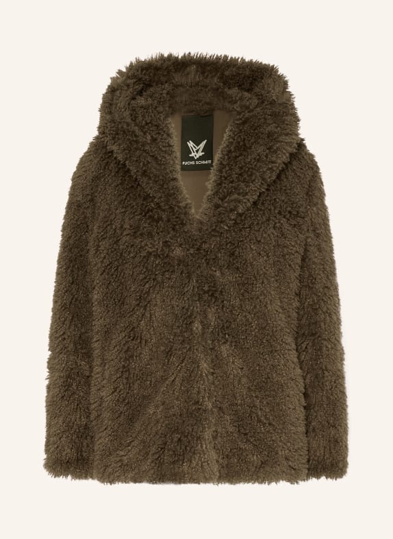 FUCHS SCHMITT Kunstfell-Jacke KHAKI