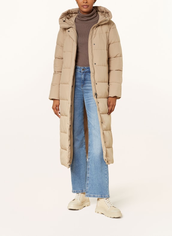 FUCHS SCHMITT gewatteerde jas BEIGE