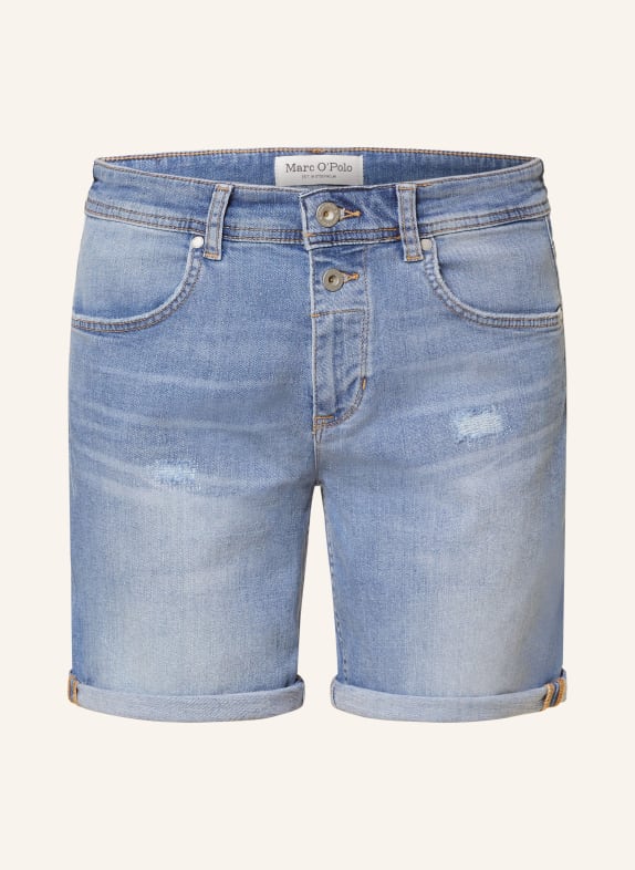 Marc O'Polo Jeansshorts THEDA 017 Mid blue destroy wash