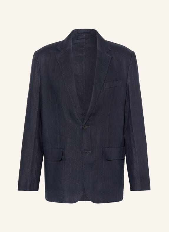 COS Linen jacket regular fit 004 BLUE