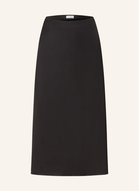 Marc O'Polo Satin skirt DARK GRAY