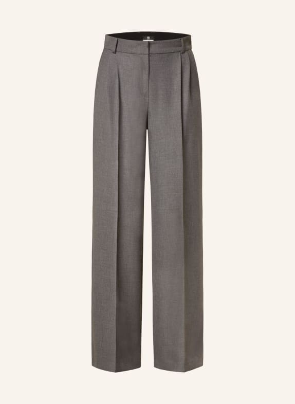 RIANI Wide leg trousers GRAY