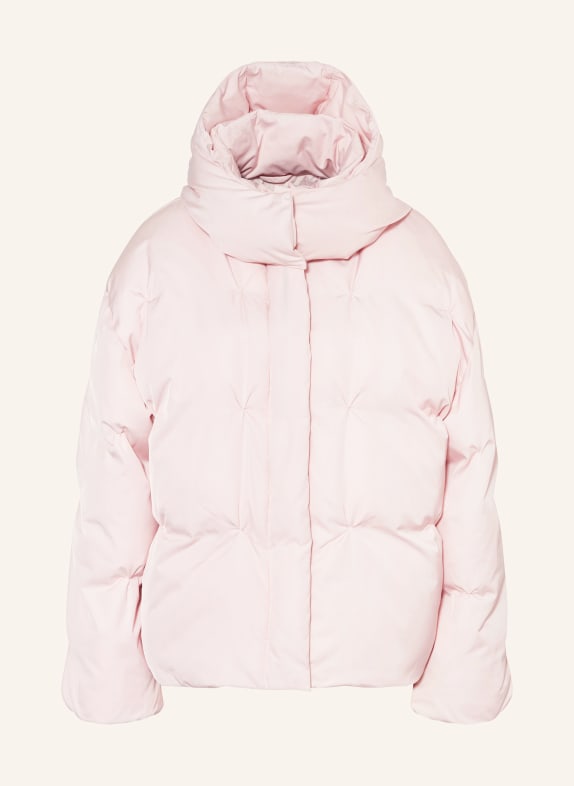 RIANI Quilted jacket with detachable hood LIGHT PINK