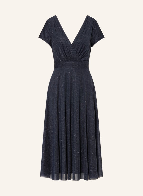 Vera Mont Cocktail dress with glitter thread DARK BLUE